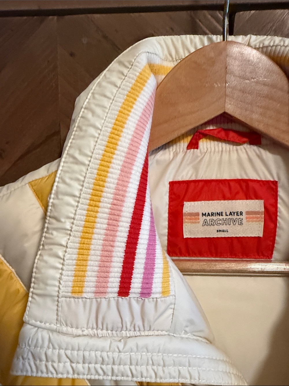Marine Layer Archive puffy vest - Picture 2 of 9